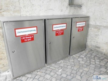 Einbau Feuerlschanlage im Hauptgebude der Friedrich- Schiller- Universitt Jena