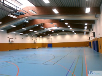 Neubau Dreifelder- Sporthalle in Jena- Ost