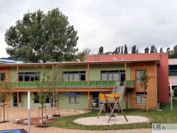 Neubau einer Kindertagessttte mit Brogebude